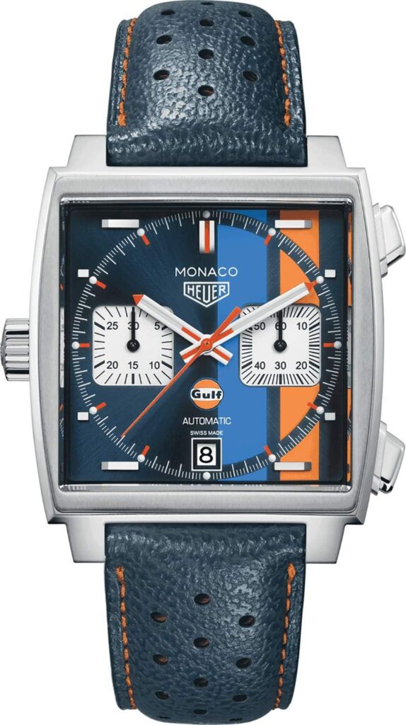 Tag Heuer Monaco Gulf 2018 Chronograph Automatic Mens Watch CAW211R.FC6401